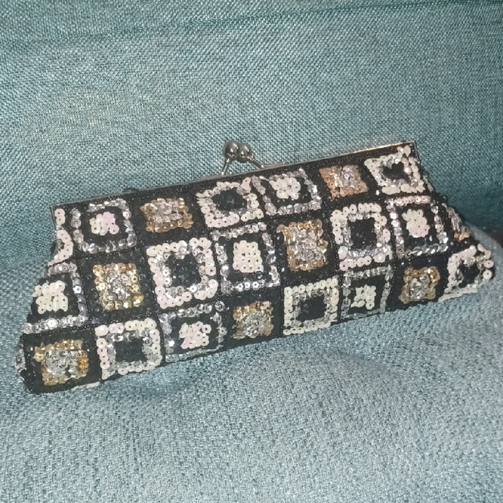 Sequin Clutch